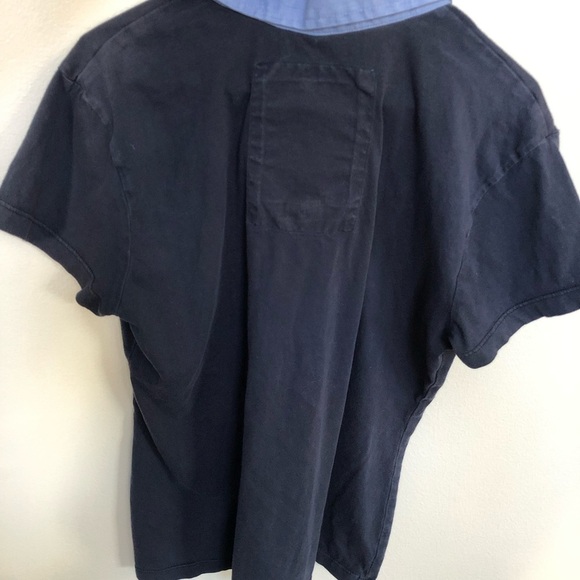 Ariat Girls XL 14-16 Blue Two-Tone 100% Cotton Show Shirt Polo Shirt - VGUC! - Picture 12 of 12